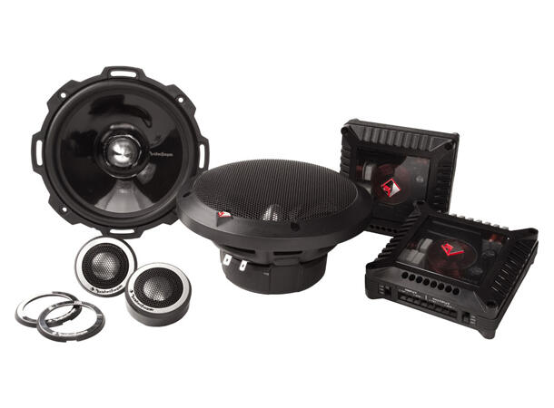 Rockford Fosgate Aluminium Kompo Power 2 6½ komponentsett 100/200W